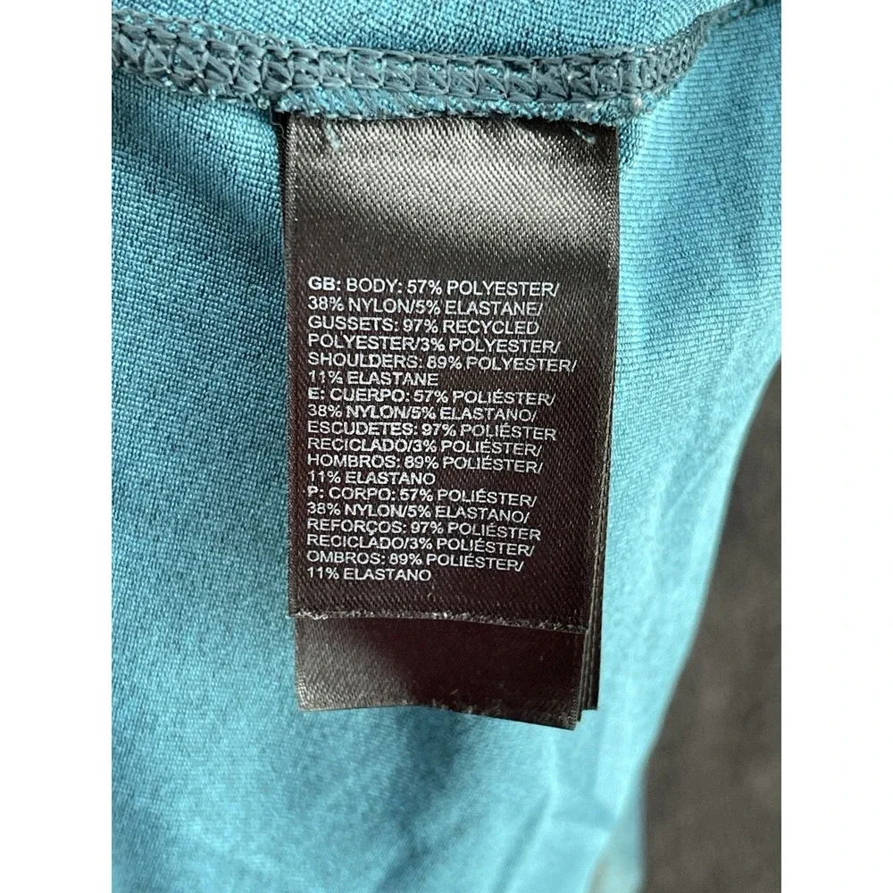 The North Face Men's L FlashDry XD 1/4 Zip Pullover Blue Outdoor Shirt